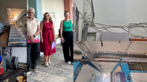 ΕΠΑΛ ΧΑΛΚΙΔΑΣ: Αυτοψία από τον Γιώργο Σπύρου δείχνει ότι παραμένουν τα σοβαρά προβλήματα στο σχολικό συγκρότημα
