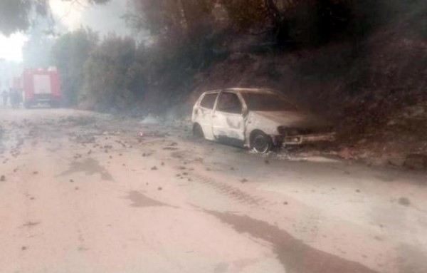 ΦΩΤΙΑ- ΕΥΒΟΙΑ: Κάηκαν αυτοκίνητα και αγροικίες