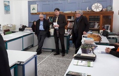 Περιοδεία του υφυπουργού Παιδείας σε σχολεία της Ιστιαίας