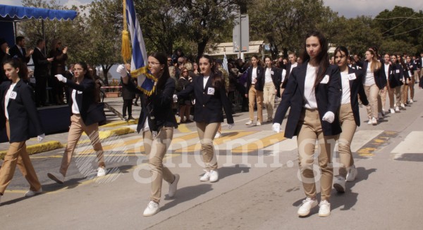 ΧΑΛΚΙΔΑ - 25η ΜΑΡΤΙΟΥ 2026: Η παρέλαση των γυμνασίων