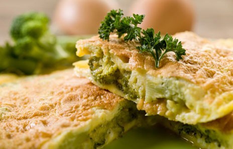 Ομελέτα φούρνου με μπρόκολο