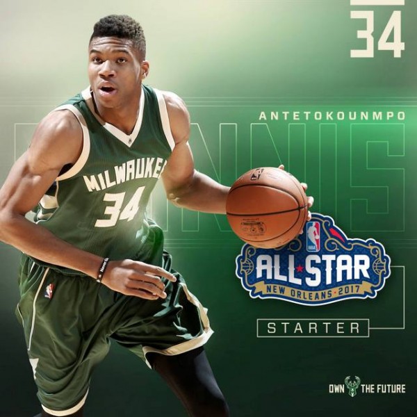 ALL STAR GAME: Σάρωσε στην ψηφοφορία ο Γιάννης Αντετοκούνμπο