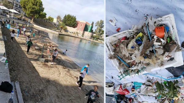 20ο ΔΗΜΟΤΙΚΟ ΧΑΛΚΙΔΑΣ: Υιοθέτησαν και καθάρισαν την πλαζ Σουβάλα