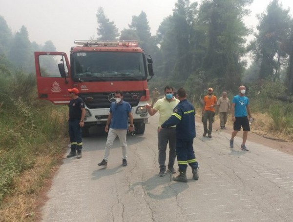 Π.Ε. ΕΥΒΟΙΑΣ: Συγκροτήθηκαν επιτροπές καταγραφής και αποτίμησης των ζημιών από την φωτιά