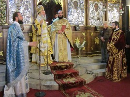 Χειροτονία ιερωμένου στον Άγιο Νικόλαο