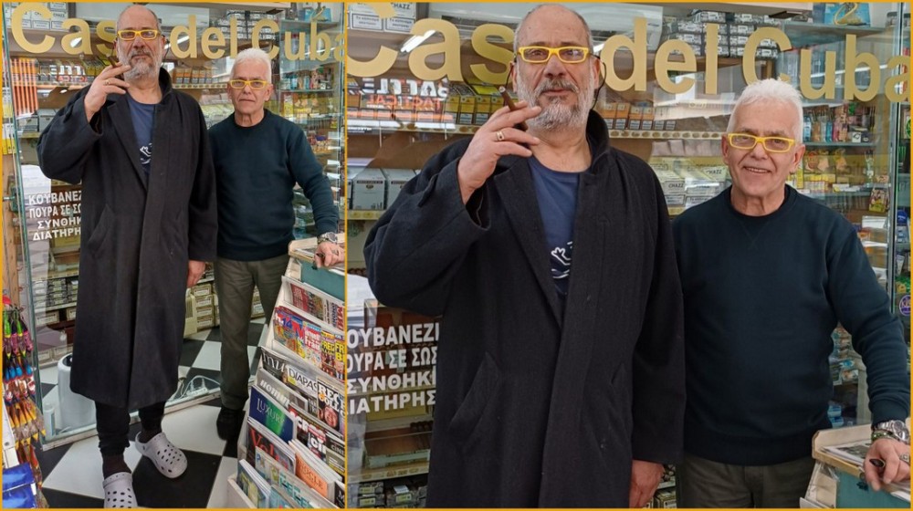 Από τα κίτρινα ποδήλατα στα κίτρινα γυαλιά ο Ανδρέας Ρουμελιώτης και ο Γιάννης Μαραγκός