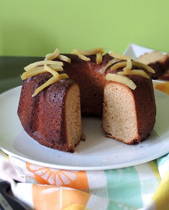 Κέικ με μήλο, τζίντζερ και κακάο