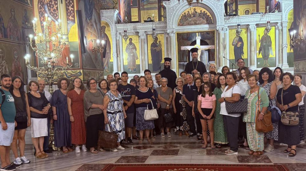 Προσκυνητές από το Μαντούδι σε προσκυνηματική εκδρομή στη Βόρεια Ελλάδα