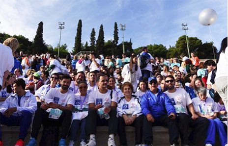 Καταχειροκροτήθηκε η ομάδα των Special Olympics της Εύβοιας