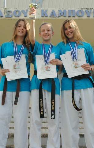 Σάρωσαν στο καράτε οι αθλητές του Θεοκλή