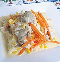 Χοιρινό με λαχανικά