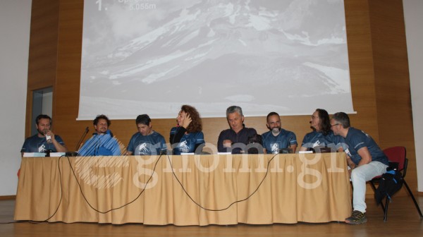 ΟΡΕΙΒΑΤΕΣ ΧΑΛΚΙΔΑΣ: Παρουσίασαν την εμπειρία τους από την ανάβαση στο Καζμπέκ