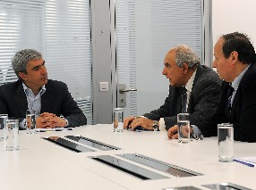 Τα είπε με τον πρόεδρο