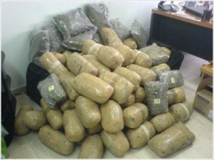 Μπλόκο σε καρτέλ με 132 κιλά κάνναβης