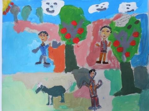 Το Δημοτικό Σχολείο Μύτικα συμμετέχει σε διεθνή έκθεση ζωγραφικής