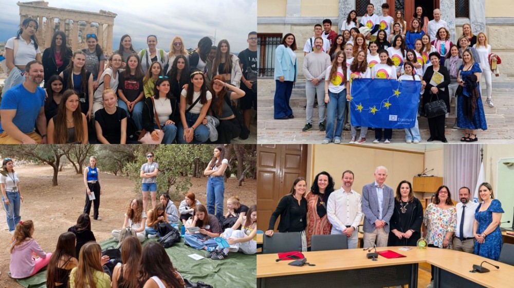 ΓΥΜΝΑΣΙΟ ΔΡΟΣΙΑΣ: Φιλοξένησαν μαθητές και εκπαιδευτικούς από σχολείο της Γερμανίας