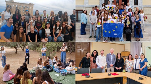 ΓΥΜΝΑΣΙΟ ΔΡΟΣΙΑΣ: Φιλοξένησαν μαθητές και εκπαιδευτικούς από σχολείο της Γερμανίας