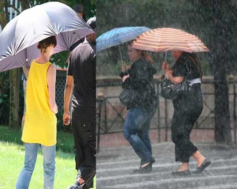 Το Σαββατοκύριακο ανοίγει με ζέστη και κλείνει με βροχές!