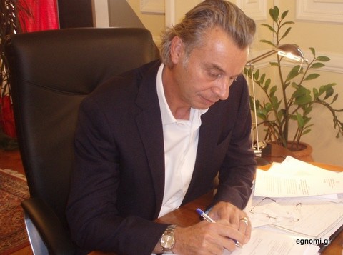 Υπογράφει σύμβαση προγράμματος για τον Ασωπό ποταμό