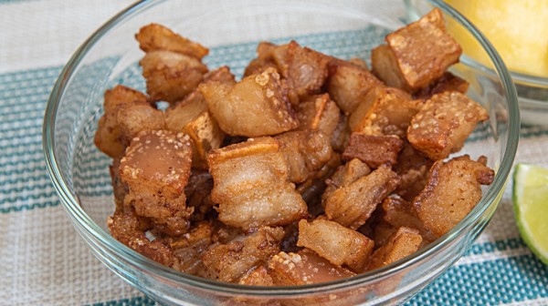 Τηγανιτή πανσέτα με κρέμα βαλσάμικο