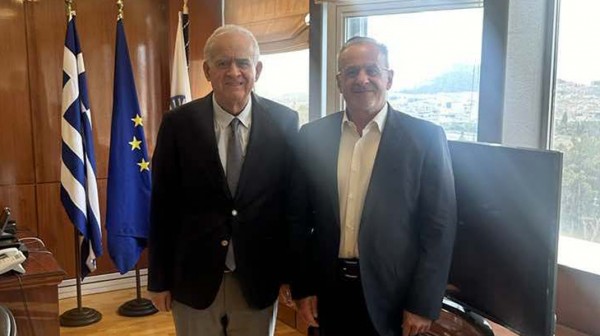 Ο Ζεμπίλης ενημέρωσε τον Λαμπρόπουλο για θέματα της Εύβοιας