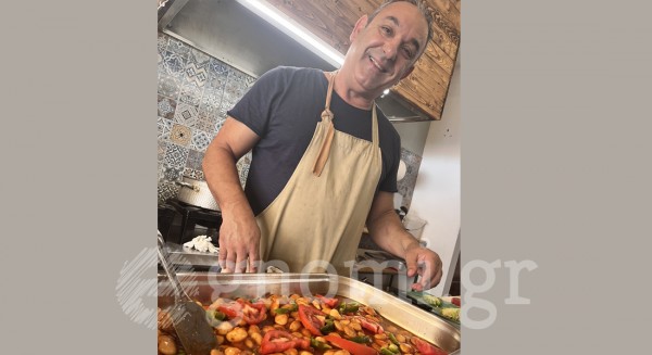 ΑΛΜΥΡΟΠΟΤΑΜΟΣ: Μάστορας και στα μαγειρευτά ο Δημήτρης Καραϊνδρος