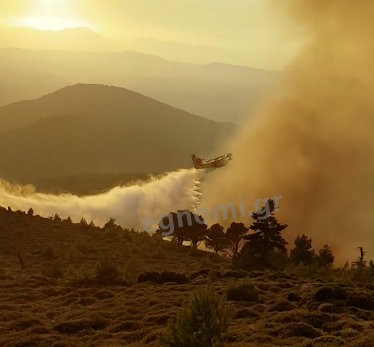 Υπό έλεγχο η φωτιά στο Ξηροβούνι