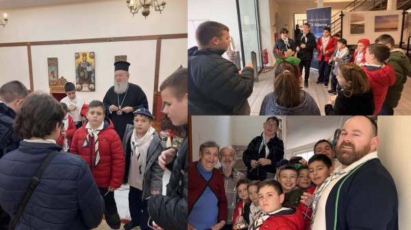 ΧΑΛΚΙΔΑ: Χριστουγεννιάτικες ευχές και καλή πράξη αγάπης από το Σώμα Ελληνικού Οδηγισμού