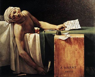 O θάνατος του Mαρά