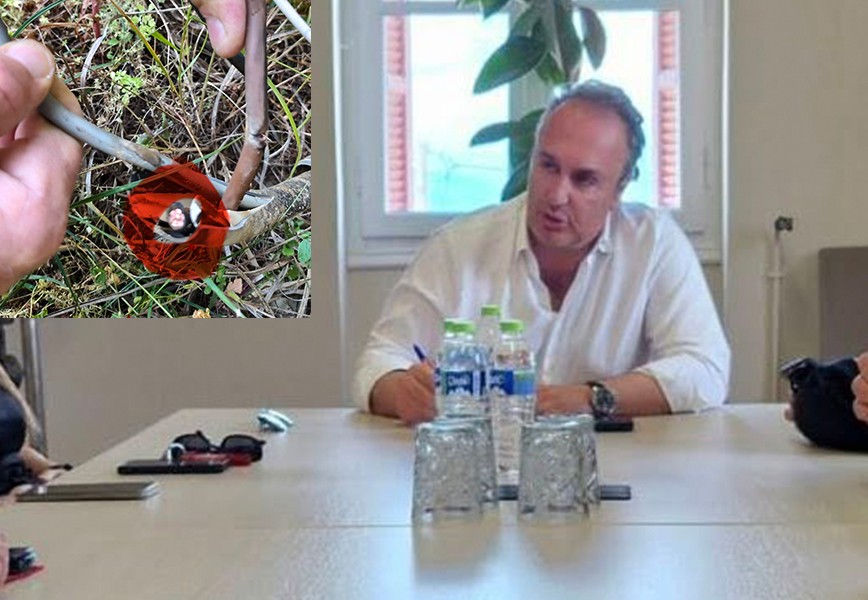 ΠΕΥΚΙ: Ο Γιάννης Κοντζιάς ...έδειξε δολιοφθορά πίσω από το κομμένο καλώδιο