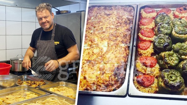 ΝΕΟΣ ΠΥΡΓΟΣ: Βάζει όλη την τέχνη του στην κουζίνα ο Σωκράτης Μαμάνης