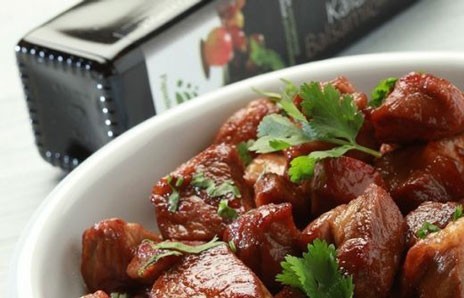 Χοιρινή τηγανιά με βαλσάμικο