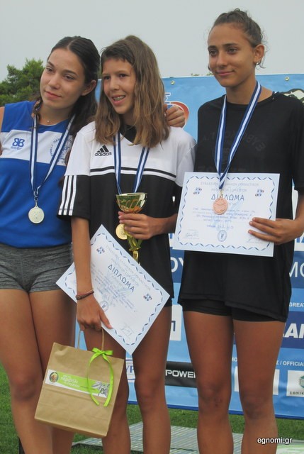 ΠΑΝΕΛΛΗΝΙΟ ΠΡΩΤΑΘΛΗΜΑ ΣΤΙΒΟΥ Κ16 ΧΑΛΚΙΔΑ: Χρυσή η Σχίζα, χάλκινη η Γαραντζόγιαννη