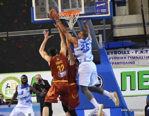 ΚΥΜΗ-ΡΕΘΥΜΝΟ 73-62: Το κέρδισε και στα ριμπάουντ