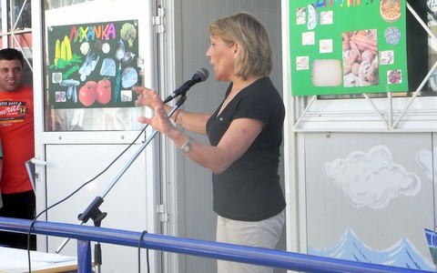 Η Άννα Βερούλη μίλησε για την υγιεινή διατροφή στη Θήβα