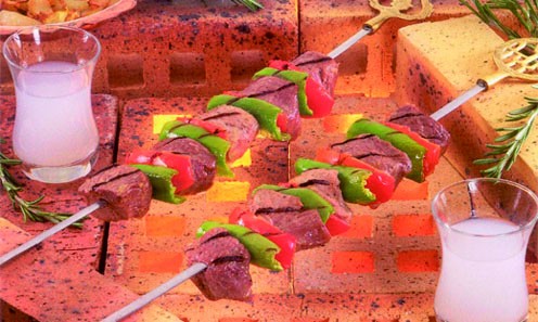 Σις κεμπάμπ (για 4 άτομα)