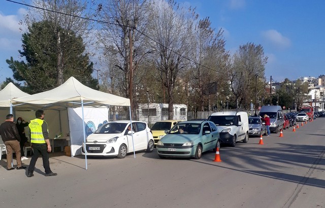 ΒΑΣΙΛΙΚΟ ΧΑΛΚΙΔΑΣ: Δωρεάν rapid test μέσα από αυτοκίνητο την Τετάρτη