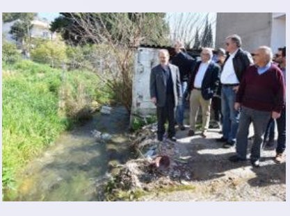 Κλιμάκιο τεχνικών του Υπουργείου Υποδομών στις πλημμυρισμένες περιοχές της Χαλκίδας