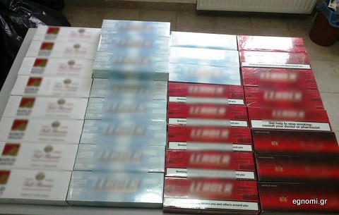 Τον έπιασαν με 350 πακέτα λαθραία τσιγάρα