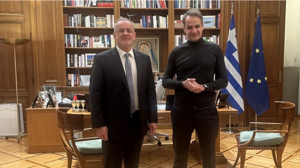 Ο Θανάσης Ζεμπίλης συναντήθηκε με τον Κυριάκο Μητσοτάκη