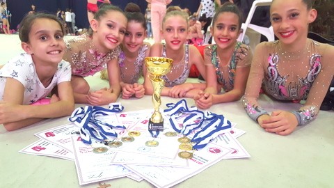 ΡΥΘΜΙΚΗ ΓΥΜΝΑΣΤΙΚΗ: Τα χαμόγελα της Ειρήνης Αϊνδιλή