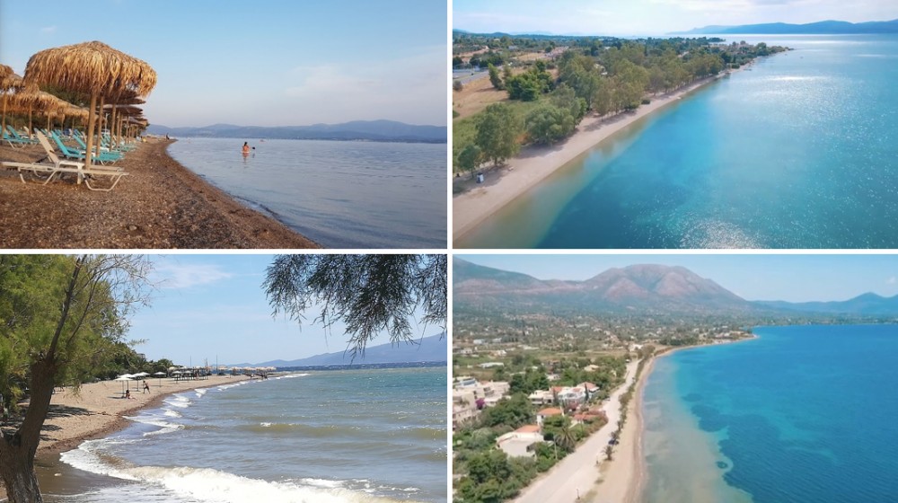 Επιλεγμένες παραλίες στον Δήμο Ερέτριας