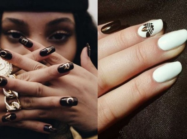 Η νέα τάση στα νύχια έχει ...λογότυπα!