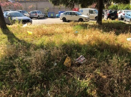 ΧΑΛΚΙΔΑ: Μαύρα χάλια το παρκάκι απέναντι από την Φυλακή