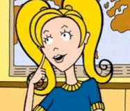 Η ξανθιά δίνει εξετάσεις