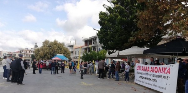 ΝΕΑ ΣΤΥΡΑ: Κινητοποίηση στο λιμάνι κατά των Αιολικών Πάρκων