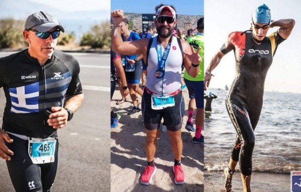 Χαλκιδέοι αθλητές διακρίθηκαν σε αγώνες τριάθλου στη Βουλιαγμένη