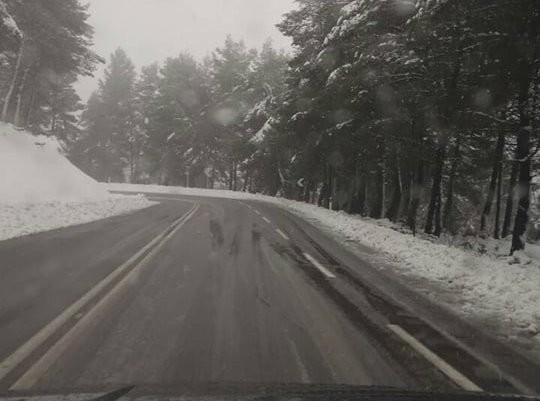 ΕΥΒΟΙΑ-ΧΙΟΝΙΑ: Κανονικά διεξάγεται η κυκλοφορία στον Άγιο για όλα τα οχήματα