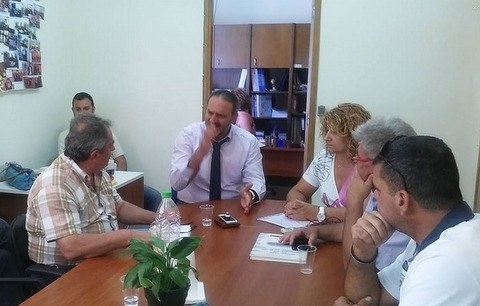 Συνάντηση Μαυραγάνη με εμπόρους και επιχειρηματίες της Εύβοιας