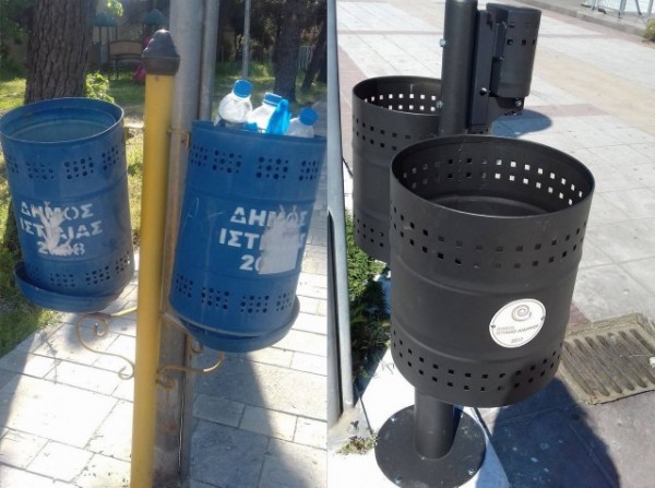 Αλλάζουν τους κάδους απορριμμάτων στο Δήμο Ιστιαίας – Αιδηψού